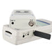 Scientific measuring device with various ports on a white background