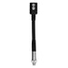 Black and silver adjustable tool on a white background