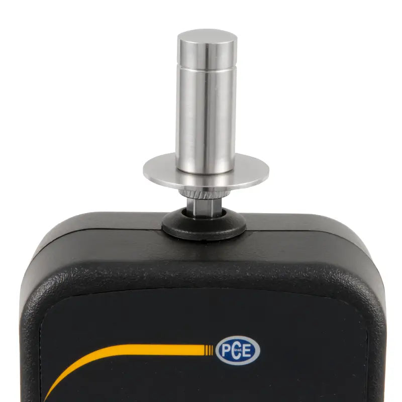 Close-up of a Force Gage on a white background