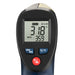 Digital thermometer with temperature display on a white background