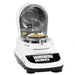 moisture analyzer with a clear container on a white background