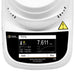 Moisture analyzer with digital display on a white background