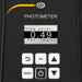 Photometer displaying free chlorine concentration with PCE logo