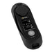 Black digital refractometer with USB port on a white background