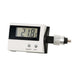 Digital refractometer with temperature display on a white background
