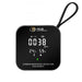 Carbon monoxide detector with digital display on a white background