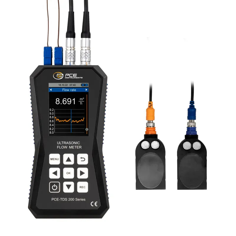 Ultrasonic Flow Meter with sensors