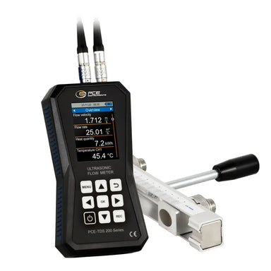ultrasonic flow meter with tool